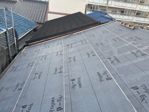 尼崎市屋根葺き替え工事